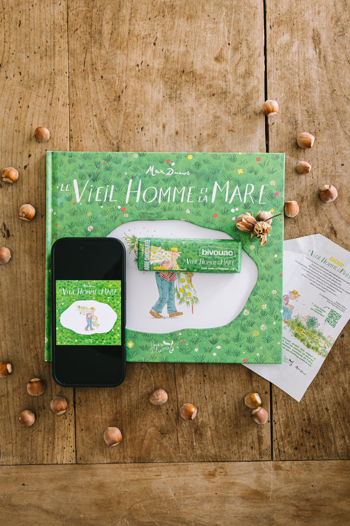 Votre pack d'automne ! Barre Balade + Le livre Le Vieil Homme et la Mare